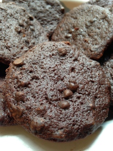 Chewy Chocolate Cookie - close up