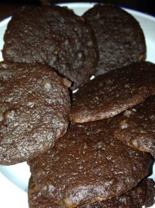 Chewy Chocolate Cookie platter