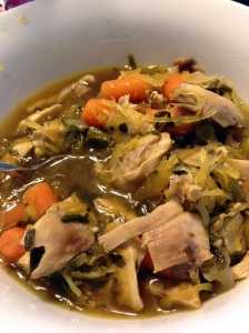 Bowl of Chicken "Noodle Soup"